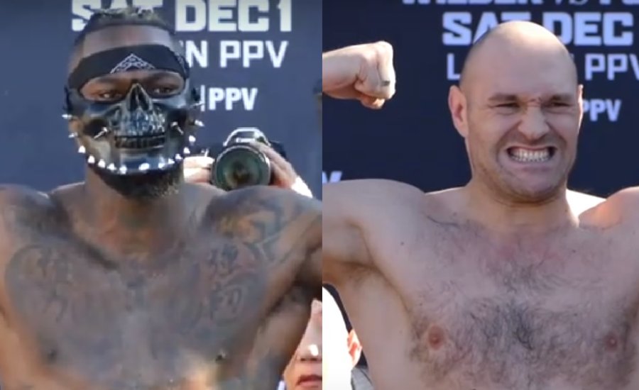 Wilder és Fury nem mehetett közel egymáshoz