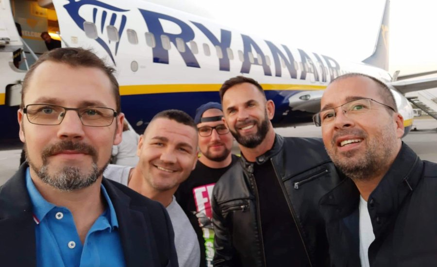 Szellő Imre és csapata útra kelt