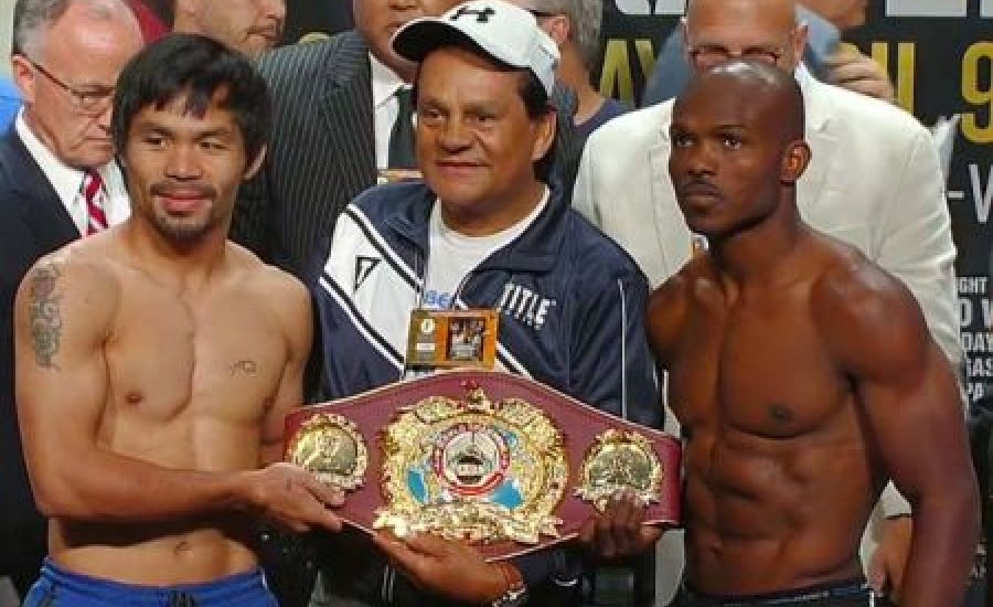 Pacquiao és Bradley mérlegre állt