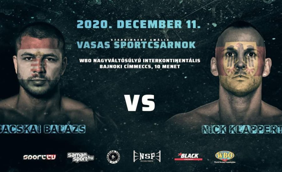 Bacskai Balázs WBO övért bokszol december 11-én