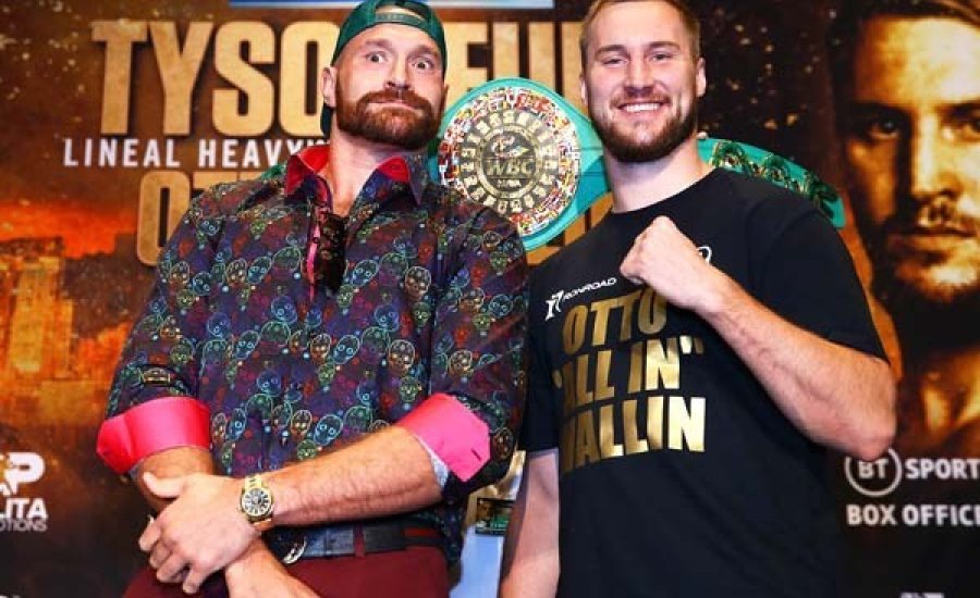 Fury és Wallin utolsó sajtótájékoztatója