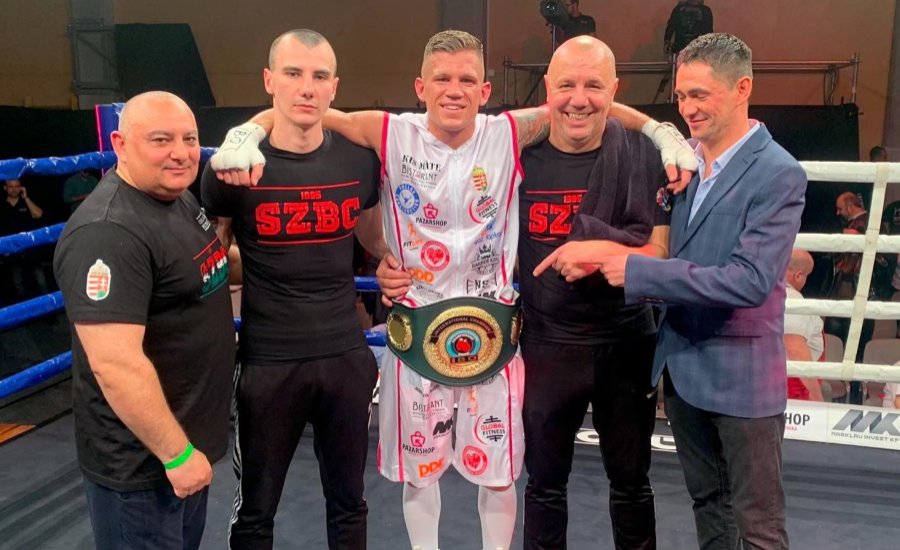 Kis Máté megszerezte az IBO nemzetközi címét