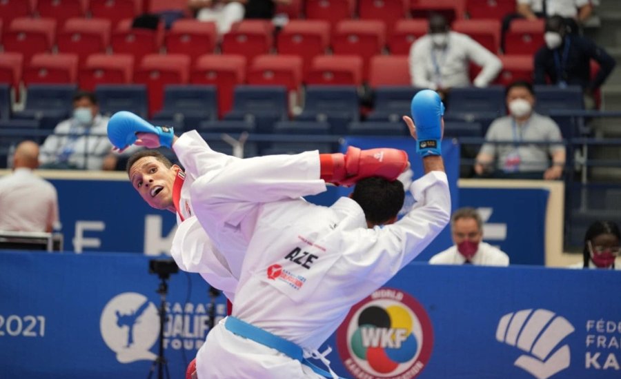 Ezüstérmes lett a karatés Tadissi Martial a kairói világversenyen