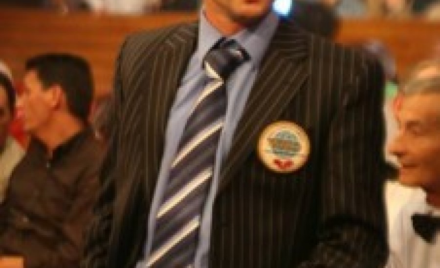 Kovács „Koko” István boxedzést tart - hokisoknak