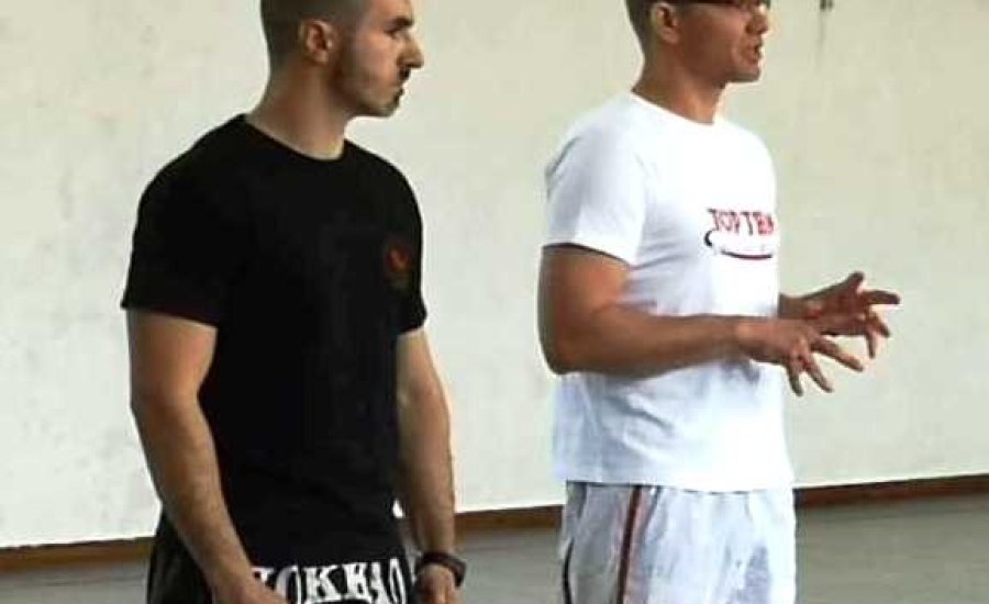 Light-contact, kick-light edzések az Orosházán Olasz Attilával