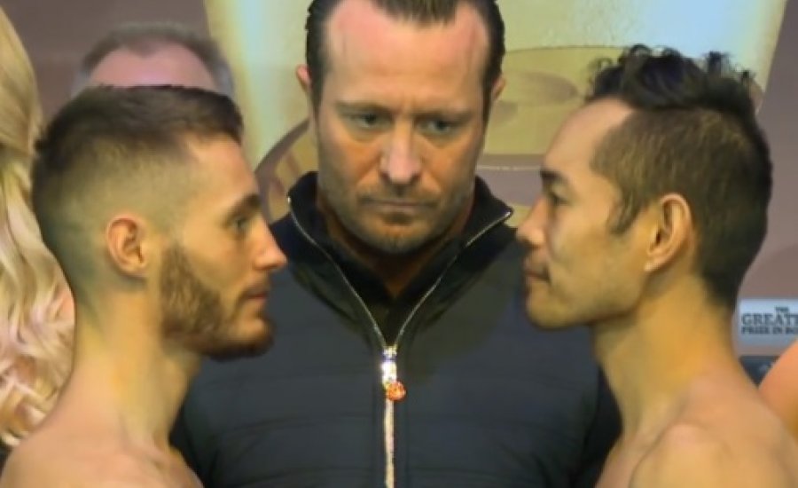 Burnett és Donaire mérlegelt