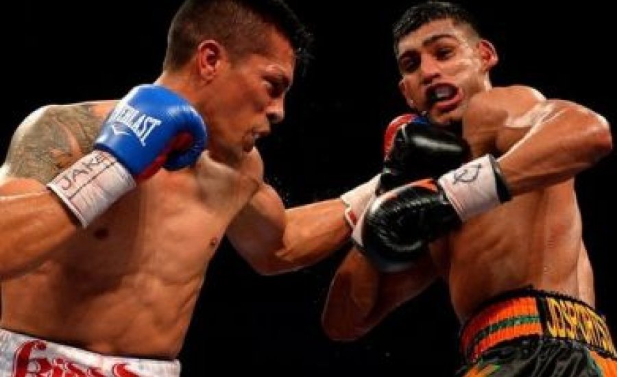 Amir Khan ismét padlózott, de győzött