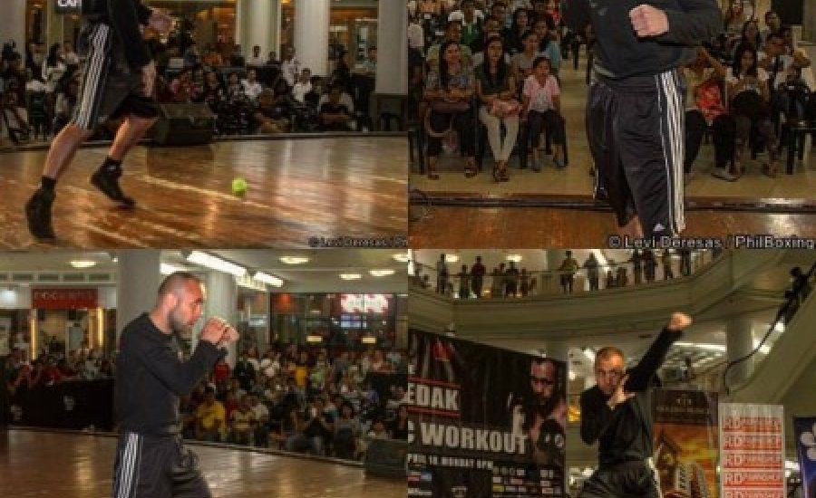 Bedák Zsolt sajtóedzésen vett részt