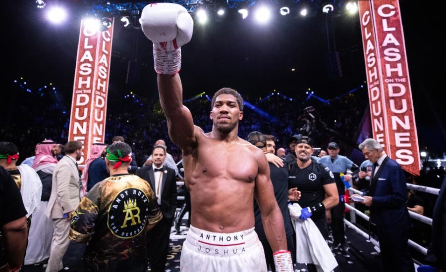 Anthony Joshua gyilkos formában