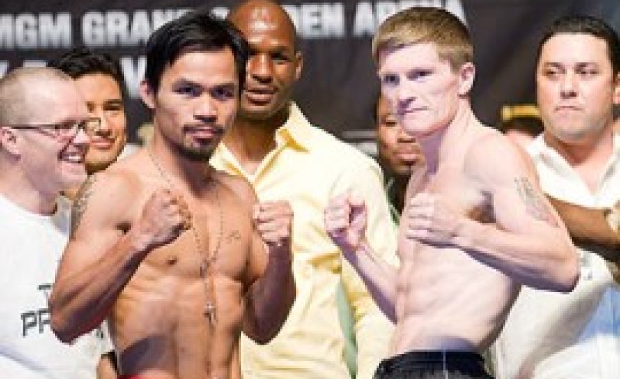 Pacquiao könnyebb, mint Hatton